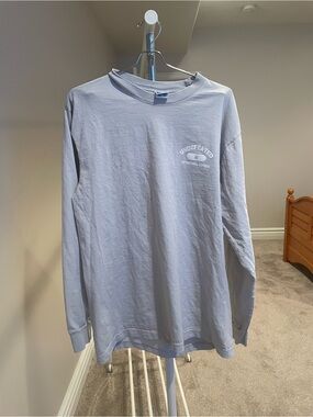 Undefeated Pale Blue Long-Sleeve Crewneck Tee